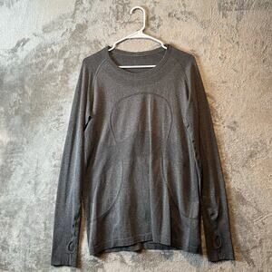 Lululemon Grey Swiftly Tech Long Sleeve Shirt Women’s Size 12